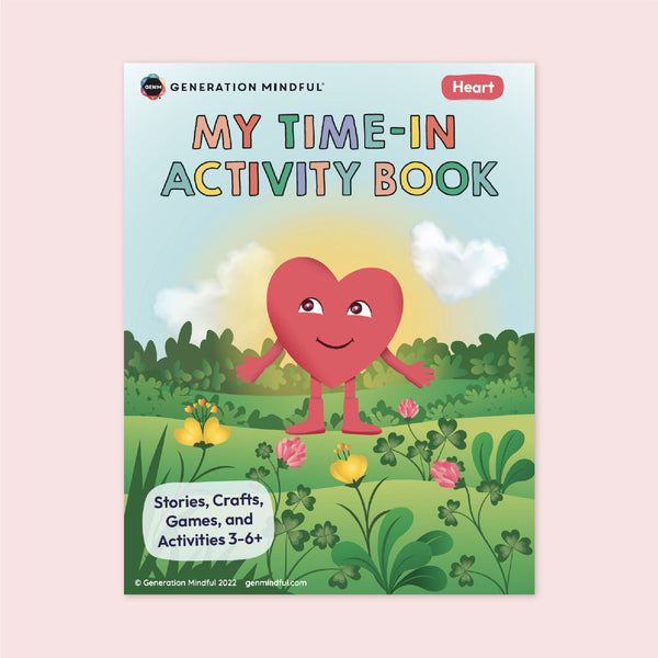 Heart Activity Book - PeaceMakers Generation Mindful - Generation Mindful, Parenting Support - teach emotions parenting child therapy tool
