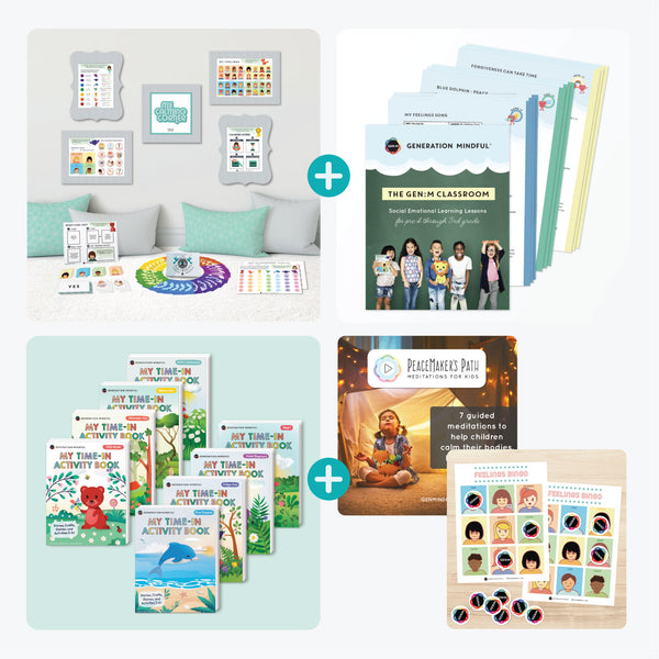 The Ready To Hang Classroom ToolKit - PeaceMakers Generation Mindful - Generation Mindful, Educational Toys - teach emotions parenting child therapy tool