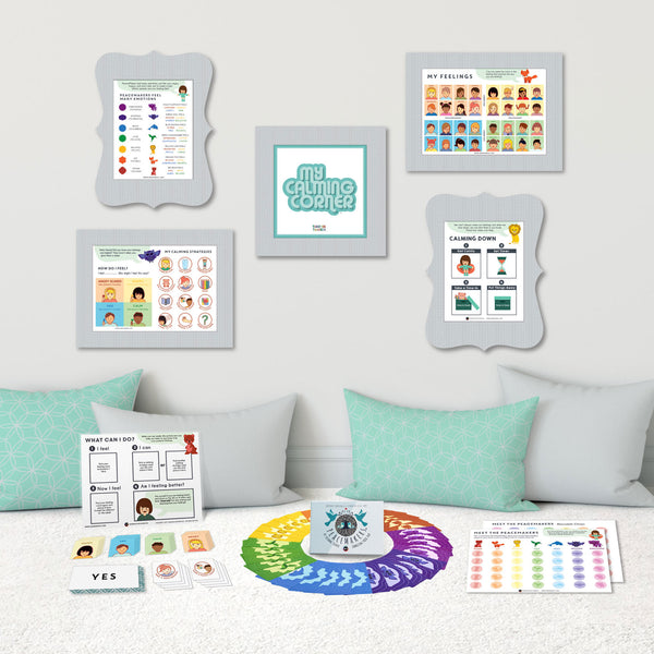 Calming Corner Bundle - PeaceMakers Generation Mindful - Generation Mindful, Educational Toys - teach emotions parenting child therapy tool