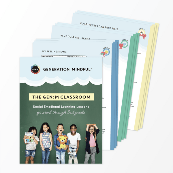 Classroom SEL Lesson Plans - PeaceMakers Generation Mindful - Generation Mindful, Parenting Support - teach emotions parenting child therapy tool