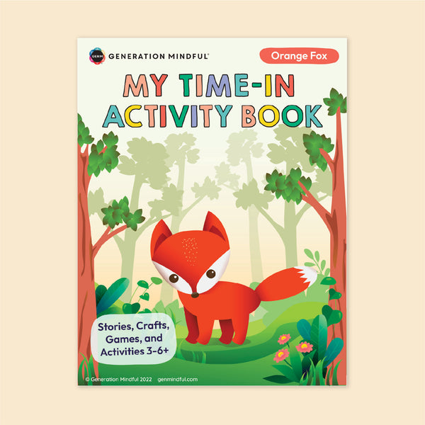Orange Fox Activity Book - PeaceMakers Generation Mindful - Generation Mindful,  - teach emotions parenting child therapy tool