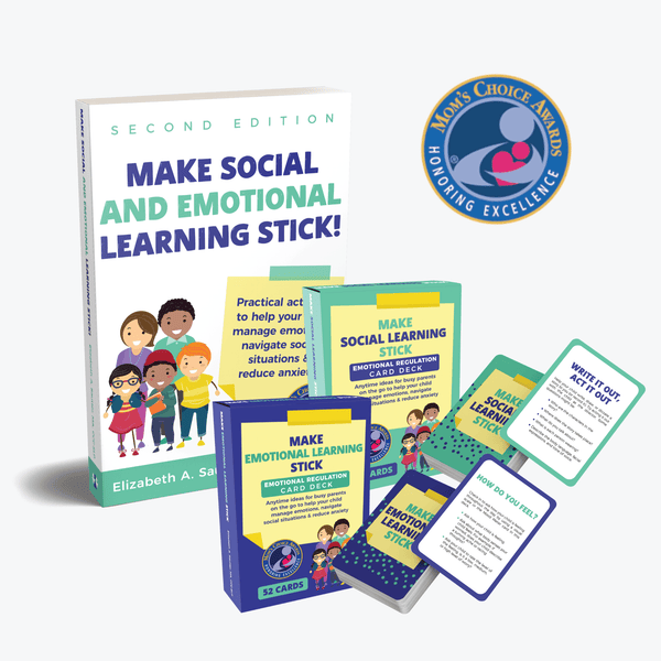 Make It Stick! Book & Card Decks - PeaceMakers Generation Mindful - Generation Mindful,  - teach emotions parenting child therapy tool